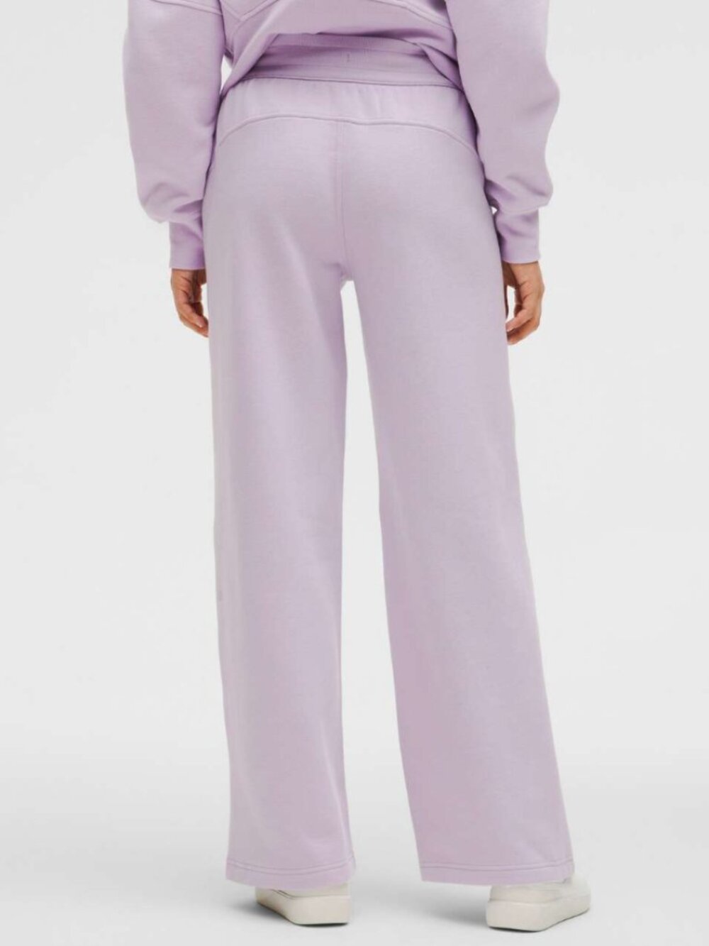 Lululemon Scuba Mid-Rise Wide-Leg Pant Regular Lilac Ether - Picture 2 of 5